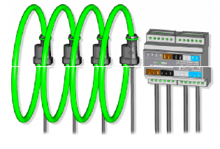 PROSYS 羅氏柔性電流傳感器用于DIN導軌安裝